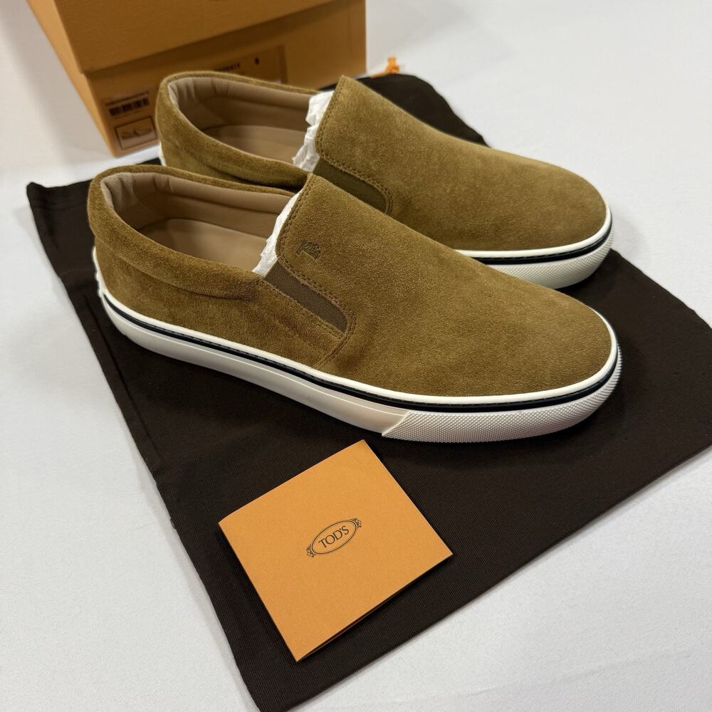 Tod’s SLIP ON CASSETTA CASUAL Loafer Size 8UK / 9.5US Brand New In Box MSRP $825